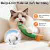 Cat Toys Saury Fish, 3 Pack, Catnip Crinkle Sound