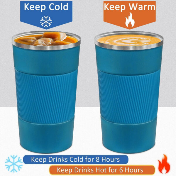 9aba3a7e96870fbe25e4165bcb1e71b6f01b838ac43bf63c542d5013029acc6a.jpg 4 Pack Insulated Coffee Mug with Lid 12oz