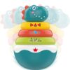 ABS-Plastic-Dinosaur-01-2048x2048-1.jpg Animal Shape Baby Educational Toys Tumbler Rainbow Ring Box Big Roly Poly Rock Dinosaur Tumbler Toy