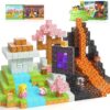 Advanced-Set-Build-Mine-Magic-Portal-Set-01.jpeg 100 PCS OEM Build World Magic Portal Plastic Magnetic Tiles STEM Sensory Magnetic Blocks