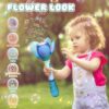 Version 1.0.0 Outdoor Toys Bubble Wand Toys 10 Holes Rich Bubbles Plastic Electric Bubble Wand Toys