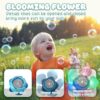Version 1.0.0 Outdoor Toys Bubble Wand Toys 10 Holes Rich Bubbles Plastic Electric Bubble Wand Toys