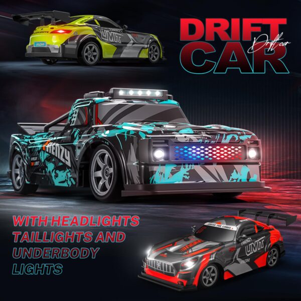 Version 1.0.0 1:16 Scale Kids Electric 2.4Ghz Rc 4×4 Drift Racing Car Toy