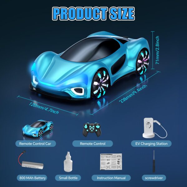 Version 1.0.0 11 Channels 4×4 Electric Remote Control Drift Spray Cool RC Car