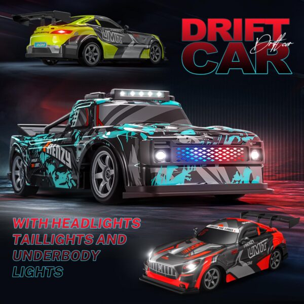 Version 1.0.0 1:16 Scale Kids Electric 2.4Ghz Rc 4×4 Drift Racing Car Toy