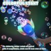 Version 1.0.0 Outdoor Toys Bubble Wand Toys 10 Holes Rich Bubbles Plastic Electric Bubble Wand Toys