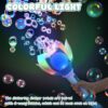 Version 1.0.0 Outdoor Toys Bubble Wand Toys 10 Holes Rich Bubbles Plastic Electric Bubble Wand Toys
