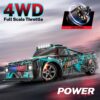 Version 1.0.0 1:16 Scale Kids Electric 2.4Ghz Rc 4×4 Drift Racing Car Toy