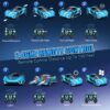 Version 1.0.0 11 Channels 4×4 Electric Remote Control Drift Spray Cool RC Car