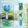 Blue-07.jpg Outdoor Toys Bubble Wand Toys 10 Holes Rich Bubbles Plastic Electric Bubble Wand Toys