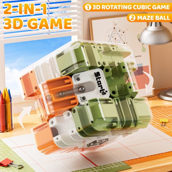 Green-03-600x600-1.jpg New Design 2 in 1 3D Maze Magic Cube Stress Relief Toys for Kids Fidget Toys Multicolor Labyrinth Magic Steel Ball Cube Toys