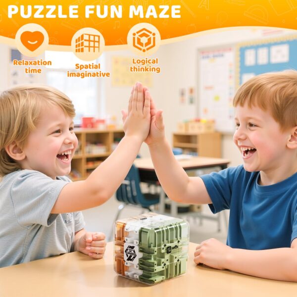 Green-08-600x600-1.jpg New Design 2 in 1 3D Maze Magic Cube Stress Relief Toys for Kids Fidget Toys Multicolor Labyrinth Magic Steel Ball Cube Toys