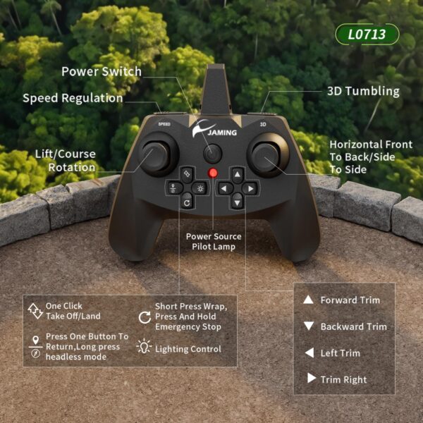 Green-1-Battery-06-600x600-1.jpg 2.4G RC Induction Pterodactyl Netflix Toys Quadcopter Fixed Wing Flyer Toys Pterosaur Remote-controlled Aircraft Toys
