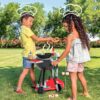 34 Pcs BBQ Play Grill Kitchen Toy Set Barbecue Cooking Play Set With Realistic Light Sound for Kid