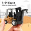 Main-03-2.jpg 2 in 1 Transformable Lift Fork & Hook Mini RC Construction Vehicles Rechargeable 1/64 Mini Rc Forklift Truck