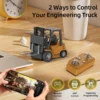 Main-04-2.jpg.webp 2 in 1 Transformable Lift Fork & Hook Mini RC Construction Vehicles Rechargeable 1/64 Mini Rc Forklift Truck