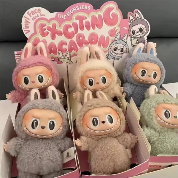 Main-04-5.jpg Wholesale Pop Mart V3 Blind Box Dolls 6Pcs Vinyl Plush Figure Labubu Set