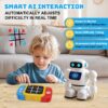 Version 1.0.0 2-in-1 Upgraded Tic Tac Toe Game Electronic Handheld Games Console Digital Tic Tac Toe Electronic Game