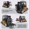 Main-05-2.jpg 2 in 1 Transformable Lift Fork & Hook Mini RC Construction Vehicles Rechargeable 1/64 Mini Rc Forklift Truck