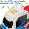 Version 1.0.0 2 in 1Shooting Game Toy Guns Soft Balls Cannonballs Transport Semi Shooting Truck Toy Car with 2 Mini Racing Cars