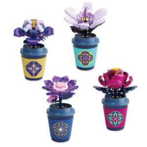 Main-06-7.jpg New Arrival Plant Series Educational Building Block Tiny Set 12 Styles Cup Plant Decoration Versatile Cup Flower Block Set
