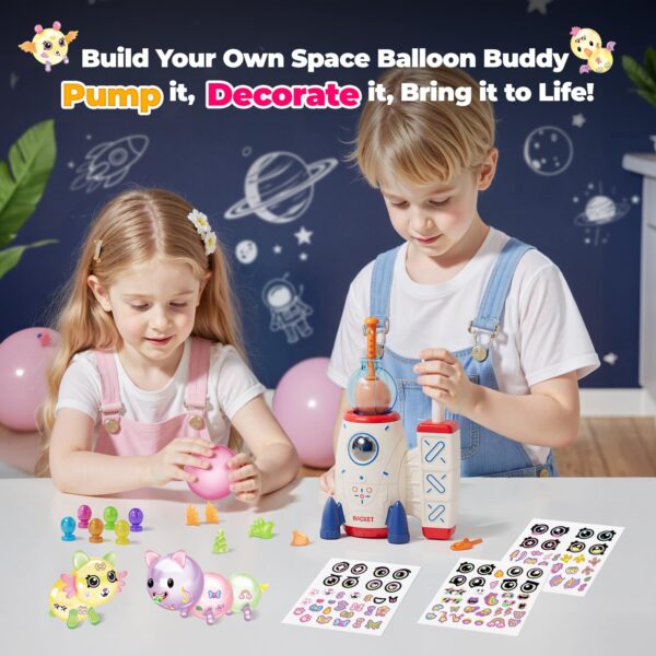 Off-white-03-600x600-1.jpg Creative Arts Crafts DIY Space Magic Balloon Craft Kit for Kids Birthday Gift with Balloons Accessories