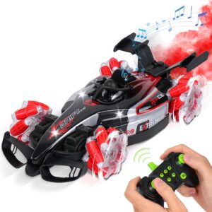 Red-1-01-1.jpg 1:12 Scale 2.4GHz Remote Control Car Racing Drift 360 Rotating With Light Sound Spray Rc Stunt Car Toys