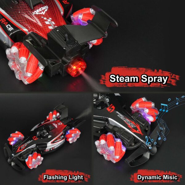 Red-1-03-1.jpg 1:12 Scale 2.4GHz Remote Control Car Racing Drift 360 Rotating With Light Sound Spray Rc Stunt Car Toys