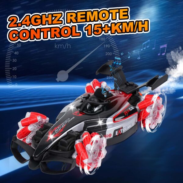 Red-1-04-1-600x600-1.jpg 1:12 Scale 2.4GHz Remote Control Car Racing Drift 360 Rotating With Light Sound Spray Rc Stunt Car Toys