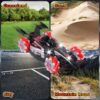 Red-1-05-1.jpg 1:12 Scale 2.4GHz Remote Control Car Racing Drift 360 Rotating With Light Sound Spray Rc Stunt Car Toys