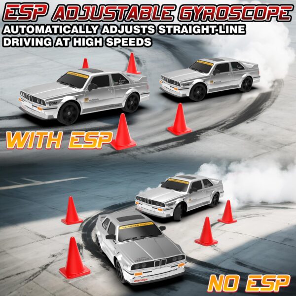 White-05-1.jpg 1:16 4WD 2.4GHz 50km/H High Speed Remote Control Drift Car with Gyro
