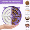 aaadcd6838a7910e2cd55908c60bed287d1c82d7432f7f3219a4dd336e30a9e9.jpg 2 Pcs Silicone Slow Feeder Cat Bowl