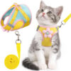 af2274fa63f744255fe00e0835d9c0457014684d1c4f257fb36695dd01b416e8.jpg Cat Harness and Leash Set for Walking Escape Proof