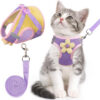 af8c59654508b05aa5d967787c43cbb3878685fd9be943c8ab8de22a5fafd50a.jpg Cat Harness and Leash Set for Walking Escape Proof