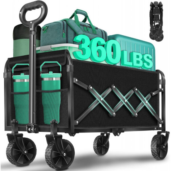 bb6372010feea213dc6ff17bf711d04eca5c5c25fd29962957e17a9cd00c7d18.jpg Collapsible Wagon Cart with Wheels Foldable