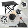 c692c62839d61b8b3ec8a6ab3d8c98a47592bbe9ae44959371ca77312101ac36.jpg BRIVANCO Folding Camping Table