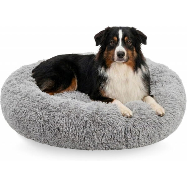 cbbffebbbbc253efab3f7cef209616ec078fa0a7ea831b3879b26096f424249d.jpg Premium Small Donut Dog Bed, Fits Up to 45 lbs