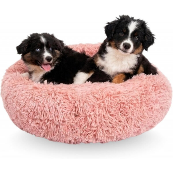 cc60b5f4a02005d2571d3b0d3103ce8082365c8709ef8970d4568ba560ad72d1.jpg Premium Small Donut Dog Bed, Fits Up to 45 lbs