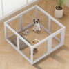 ccd147cd089ecfc27ad442f80fe686691eb69c849c016338a4cd82efd015ad24.jpg Clear Acrylic Dog Playpen Indoor