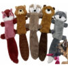 5 Pack Stuffingless Dog Crinkle Paper Toys Dog Toy with Durable Liner No Stuffing Dog Toy