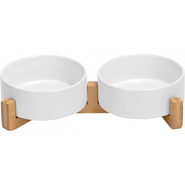 Ceramic Dog and Cat Bowl