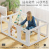 d4084d809ea416fde168b88e21d3464e4df8eaba37265450a19a1a67ea96a87d.jpg Clear Acrylic Dog Playpen with Door