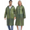2PCS Rain Ponchos for Adults