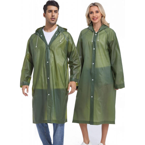 2PCS Rain Ponchos for Adults