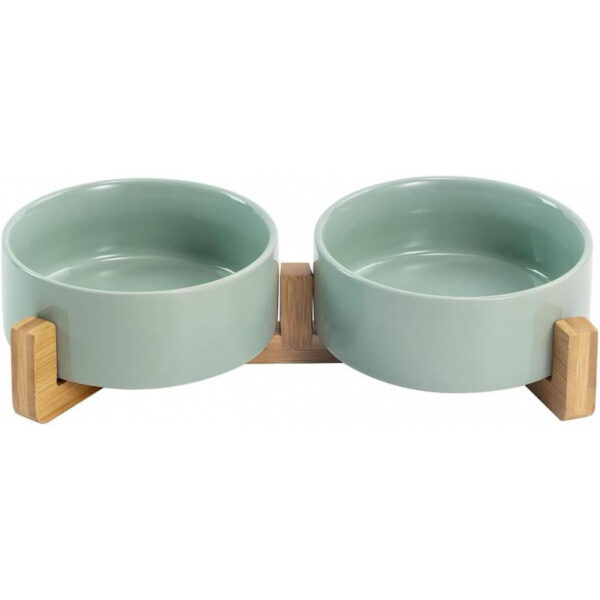 Ceramic Dog and Cat Bowl