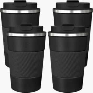 f1b58ffe315b5ffc8074e87ace81f0471c91665207ef0a4571818b8685794945.jpg 4 Pack Insulated Coffee Mug with Lid 12oz