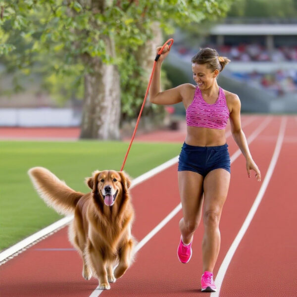 fa3932beff8e4f46ac88cfc93e5cbeb9b371edeaeca592613316caafa261f444.jpg Slip Lead Leash 5FT Nylon Soft Dog Leash Slip