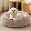 fd592d94b19ea760172e609d0ca1441a4d36063b4601018ea1508989aab906ec.jpg Small Dog Bed, Calming Soft Anti-Anxiety Donut Cat Bed